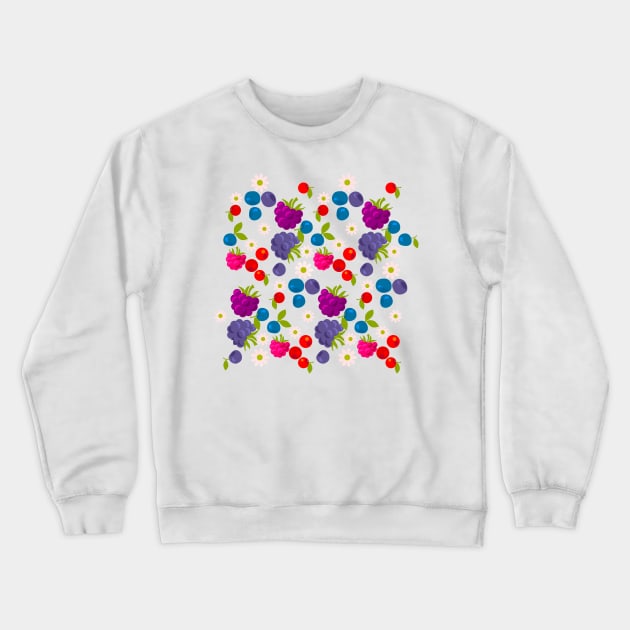 Berries Crewneck Sweatshirt by edwardecho